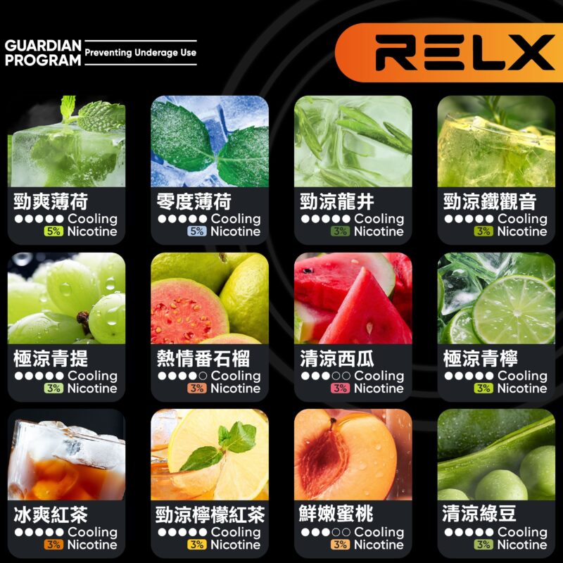 RELX悅刻六代PRO2系列煙彈
